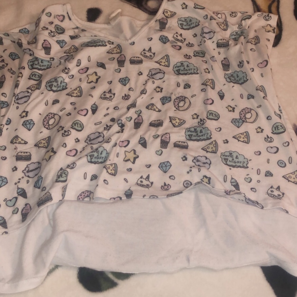 short sleeve shirt.